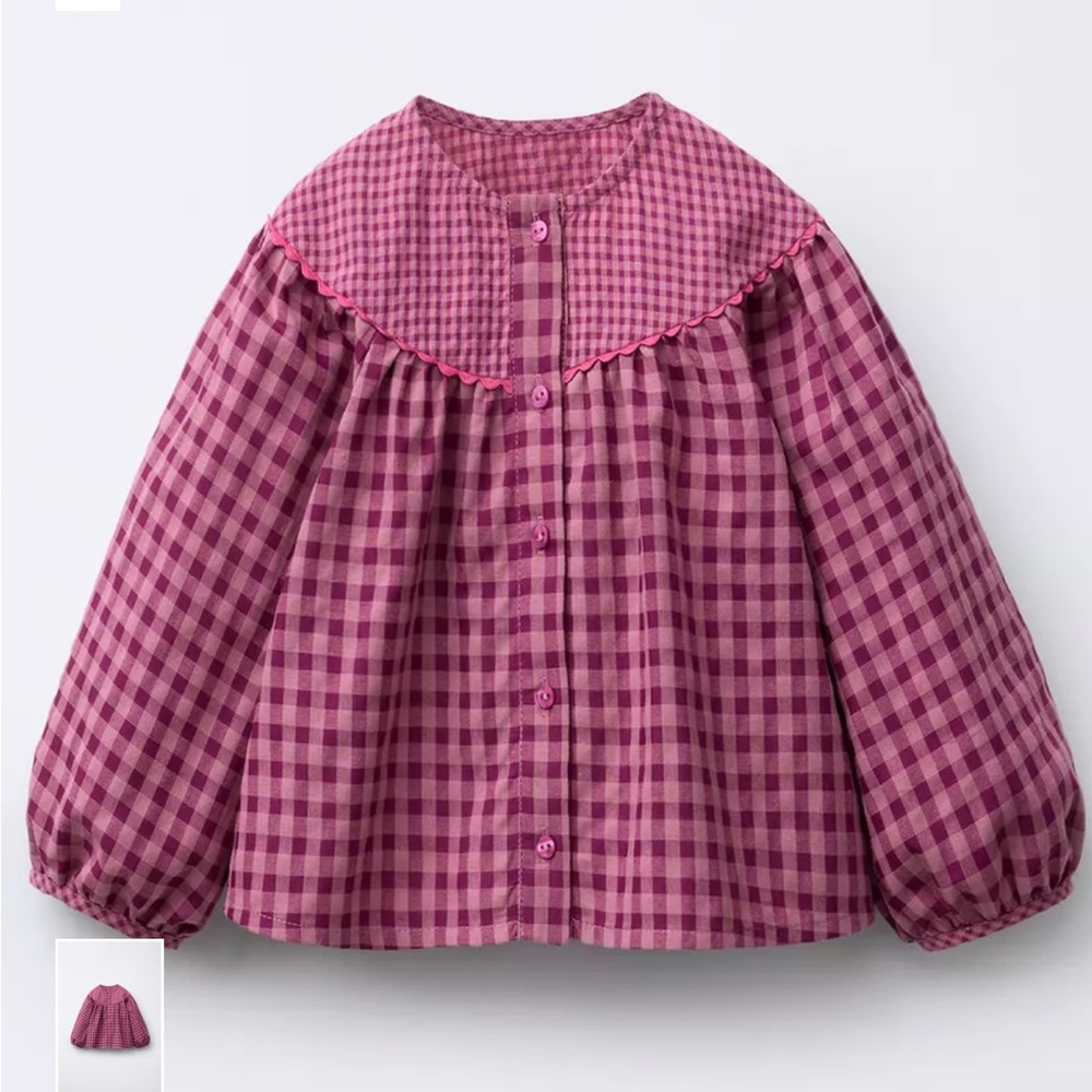 Zara Kids Gingham Set